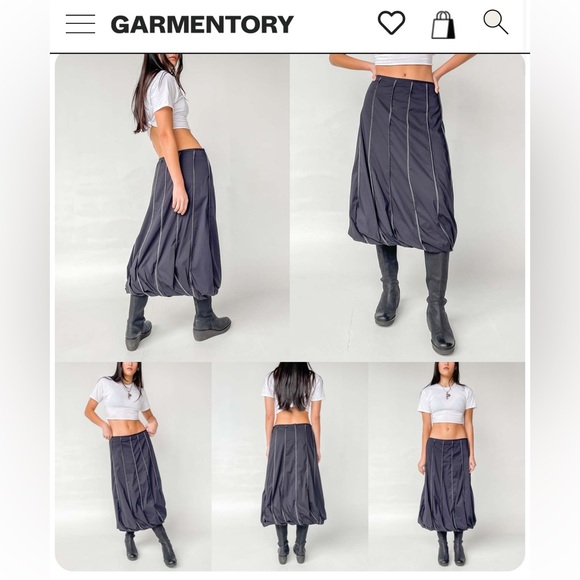 Vintage Annette Goertz Contrast Stitch Skirt - Picture 3 of 6